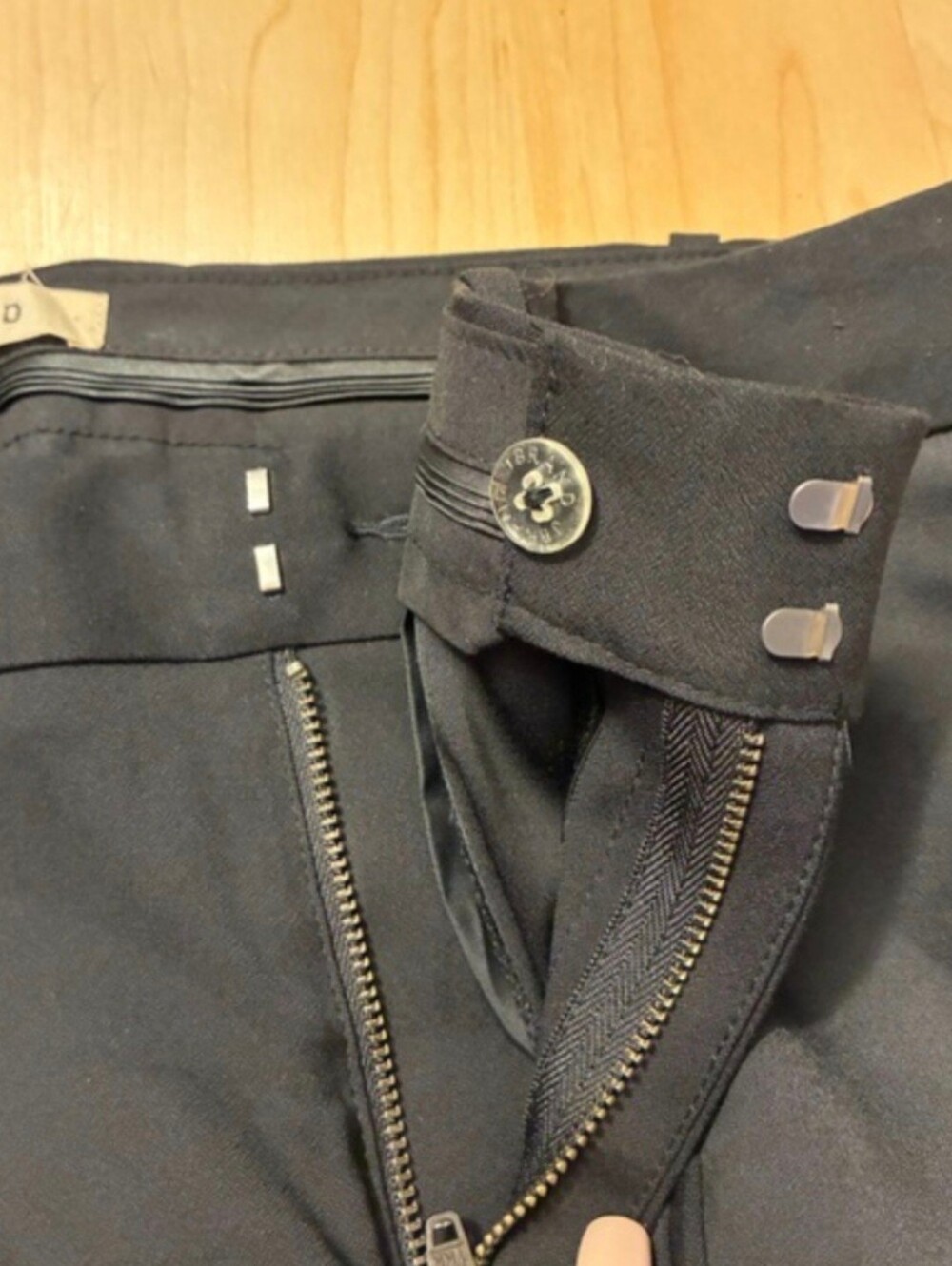 J Brand Black Tailored Dress Pants